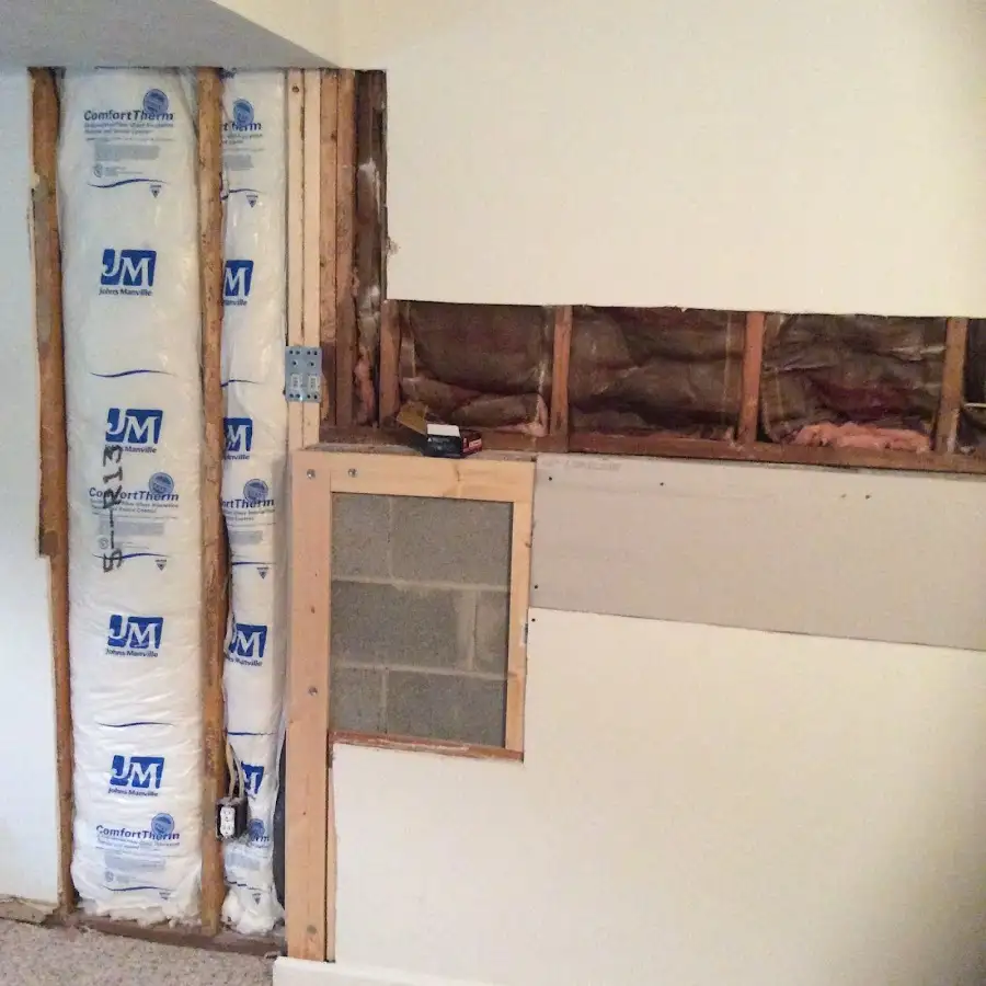 Wall insulation replacement during Odor Removal & Deodorization in Reminderville